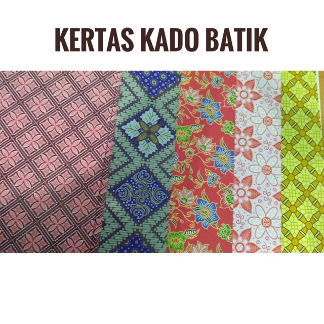 

KERTAS KADO CORAK BATIK-2 PCS