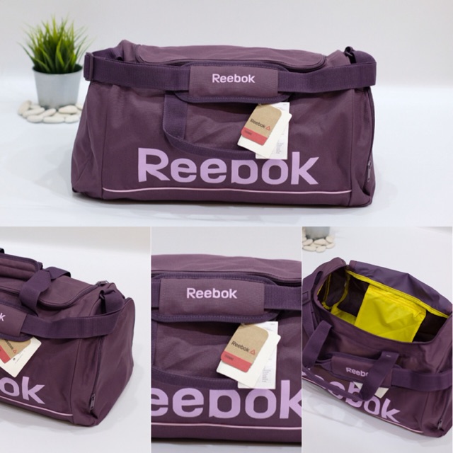 Tas Gym Olahraga Reebok Original Purple Mauve