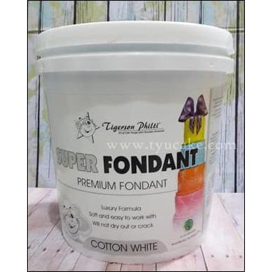 

Toko-Bahan-Kue- 5Kg-White-Super Fondant Tigerson -Terlengkap-Termurah-Dijamin.