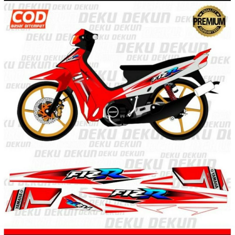 striping variasi f1zr / striping variasi f1zr merah putih /striping variasi fizr / striping variasi 