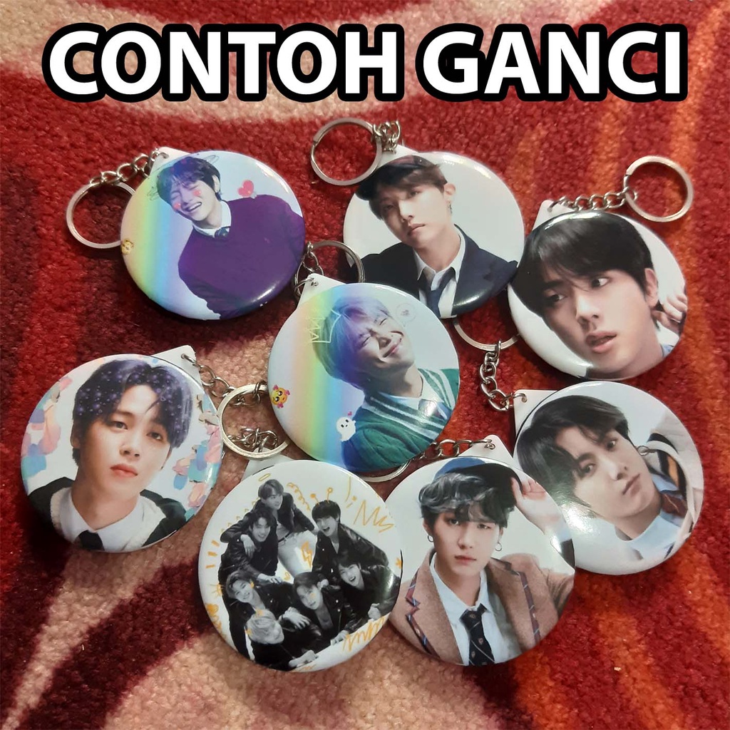 [READY STOCK] PIN / GANTUNGAN KUNCI POLOS 58 MM - ENHYPEN GIVEN TAKEN 3 dan 4 - Merchandise KPOP Murah