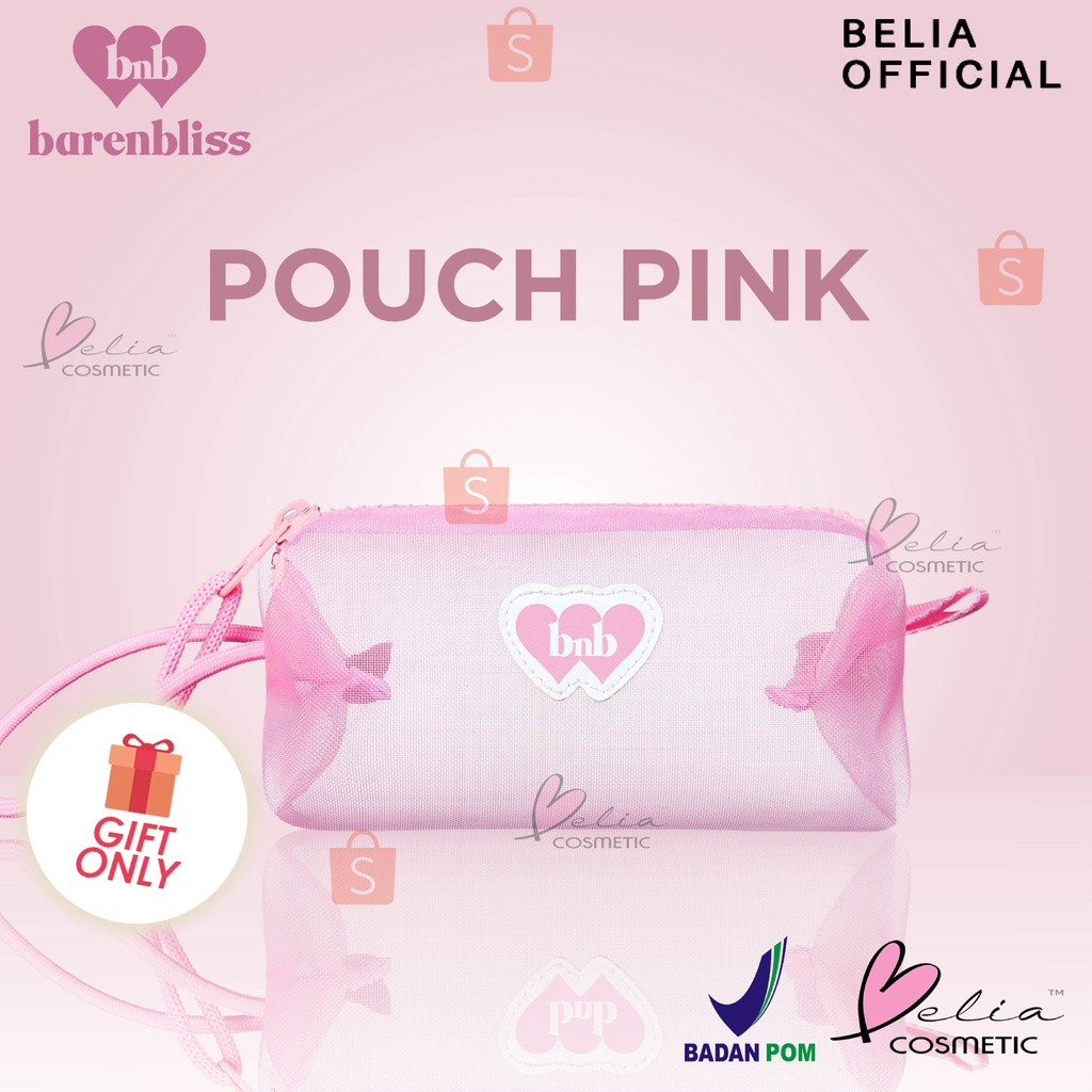 ❤ BELIA ❤ GIFT BARENBLISS B&amp;B Pouch Pink | Cotton Pads BNB