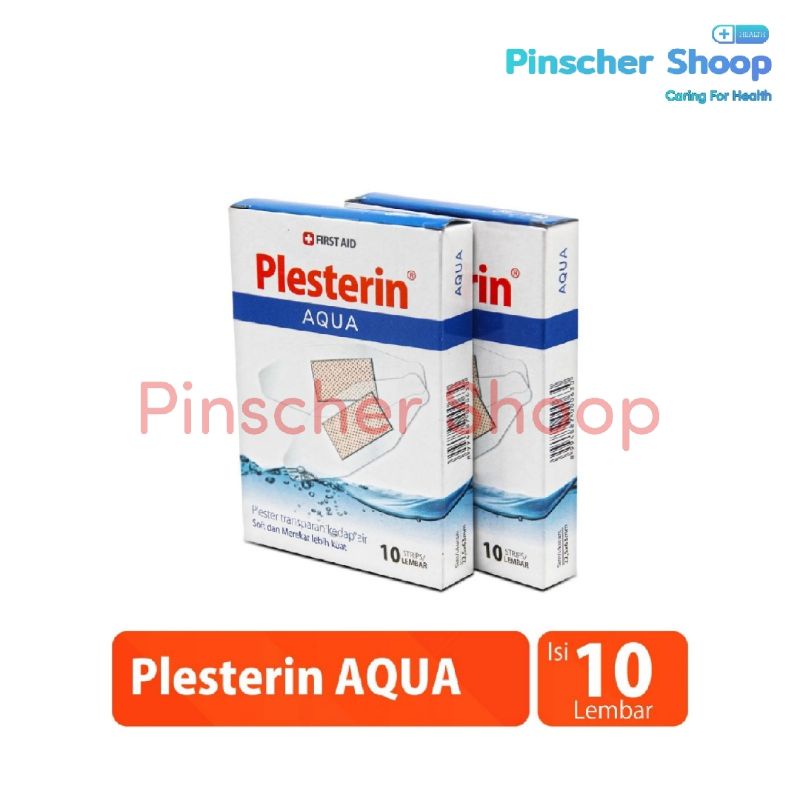 Plesterin Aqua Soft Transparan Anti Air Isi 10 Pcs
