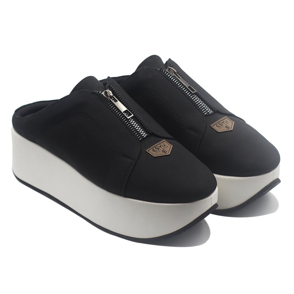 ESYU - Kadira Black - Sepatu Wedges