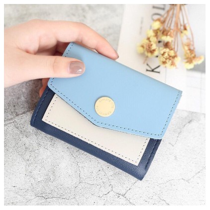 ♥SKY♥ Dompet Wanita Dompet Wanita Lipat Dompet Impor real pic-4