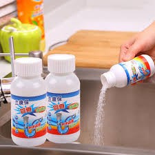 # HJ # Bubuk Anti Sumbat Saluran Pipa / Pembersih Pipa Toilet mampet / wastafel tersumbat pelancar toilet Dredging Agent Cleaner