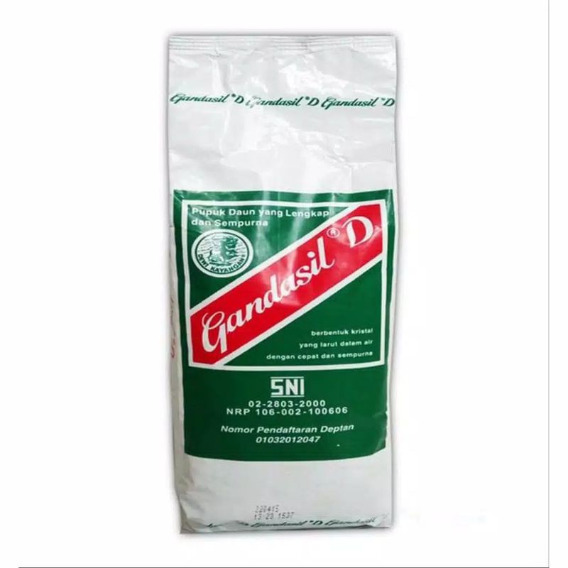 Pupuk daun /GANDASIL D kemasaan 100 gram