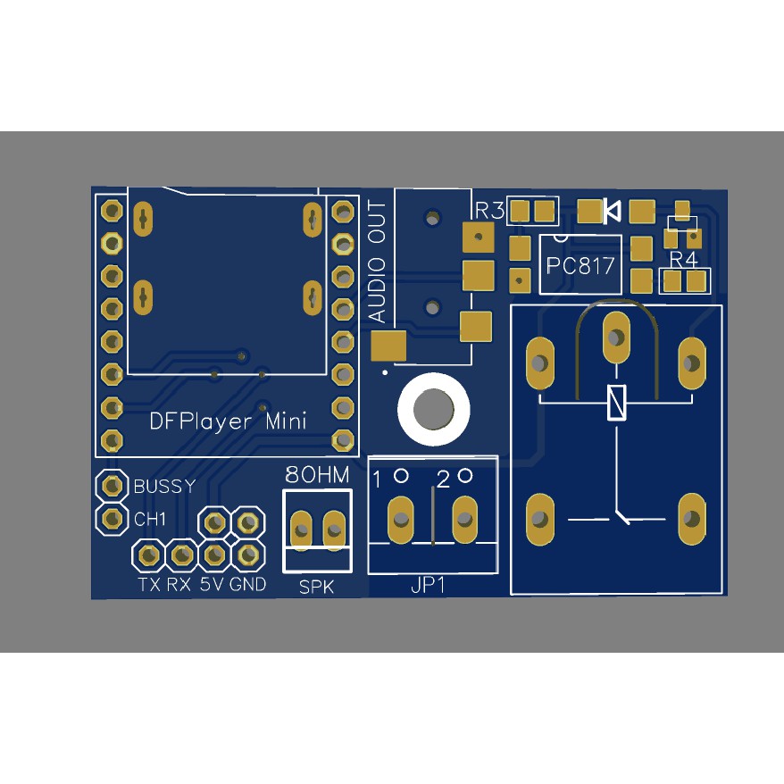 PCB MODUL MP3 JWS MUROTTAL JADWAL SHOLAT