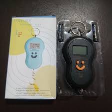 Timbangan Gantung 50 KG Backlight Portable Digital Scale Smile