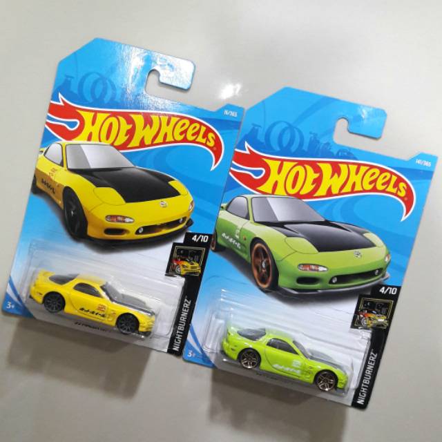 Hot Wheels '95 Mazda RX-7 Set (2 pcs)