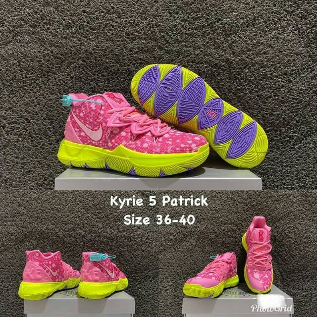 Sepatu Basket Kyrie 5 Patrick Sepatu Olahraga Sepatu Kyrie 5