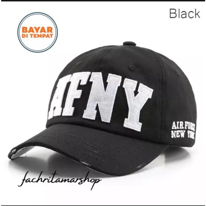 Topi Baseball Pria Dan Wanita/Topi AFNY Patch Topi Unisex Hip Hop Topi distro Terbaru