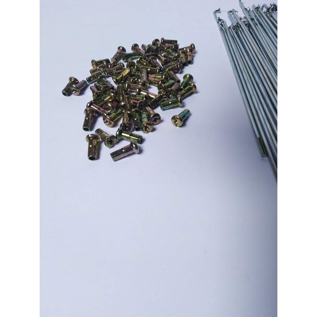 spoke / jari-jari sepeda 20 JARI JARI 187 MM CHROME SPOKE 20 RUJI 20