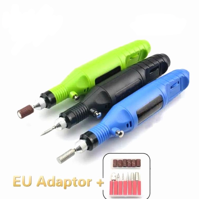 Mini Bor Tuner Mesin Grinder Drill Gerinda potong ukir grafir poles menipedi Mesin Bor Mini Adapter