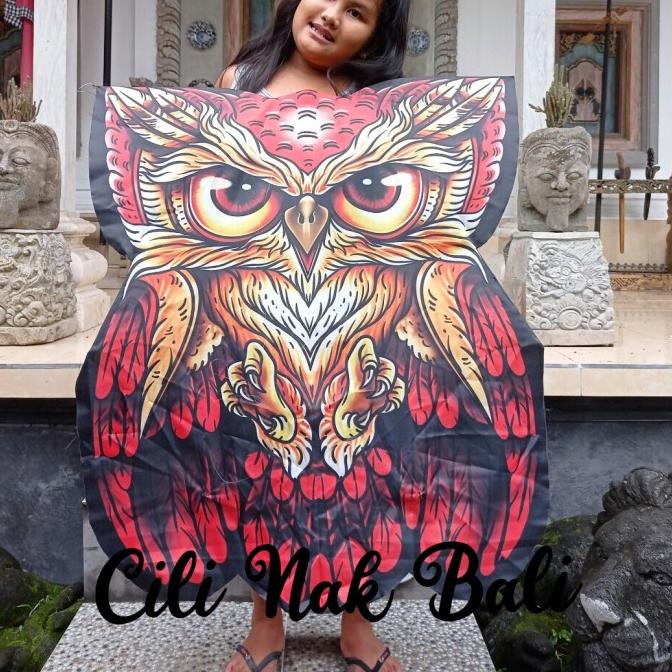 /////] Layangan Celepuk Layangan Bali Layangan Murah Mainan Anak 1m Motif 8