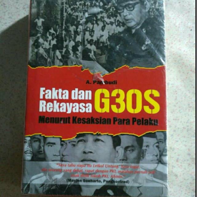 Buku Fakta Dan Rekayasa G 30 S A Pambudi Original