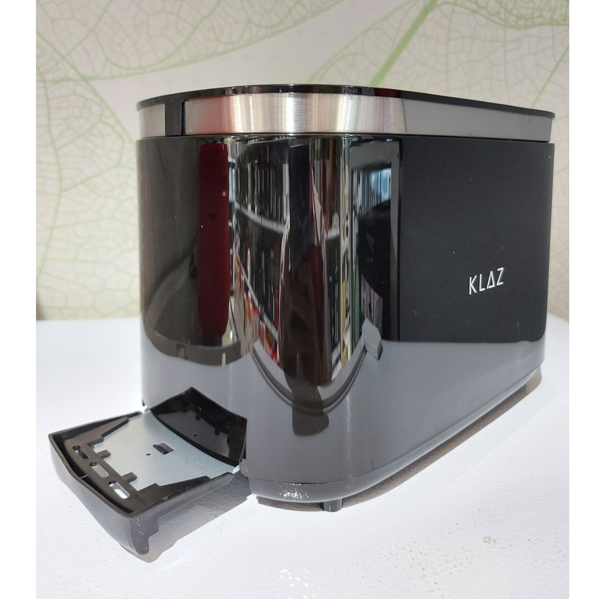 PEMANGGANG ROTI KLAZ / TOASTER 2 SLICE BLACK / PERANGKAT DAPUR