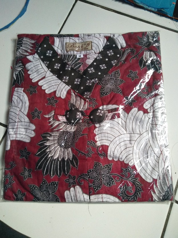 Atasan Batik Dolby Dolbi Dobby Doby Tenun Sutra Tulis Halus Katun Atbm Baron ,sarombit Atasan