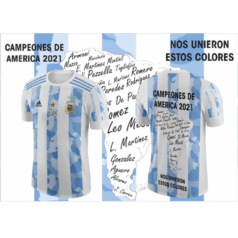 Jersey Argentina Home 2021 Copa America