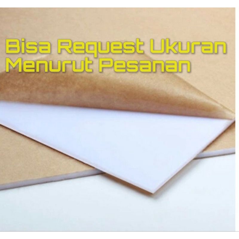 Akrilik Putih Susu Paket 1 ( Acrylic Putih Susu )