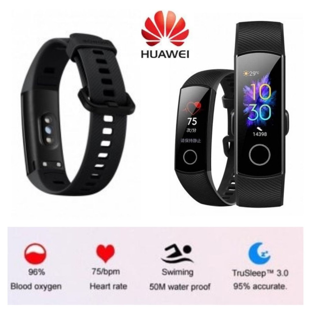 Smartwatch Smartband Jam Tensi Oximeter HB45 HUAWEI Asli 100% 118122