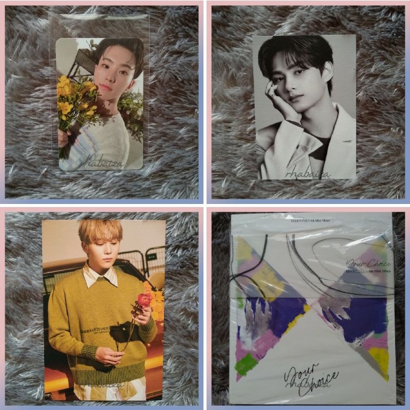 [Ready Stock] Printilan Album Your Choice One Side Ver. Album Only PC Hoshi Seungkwan Jun