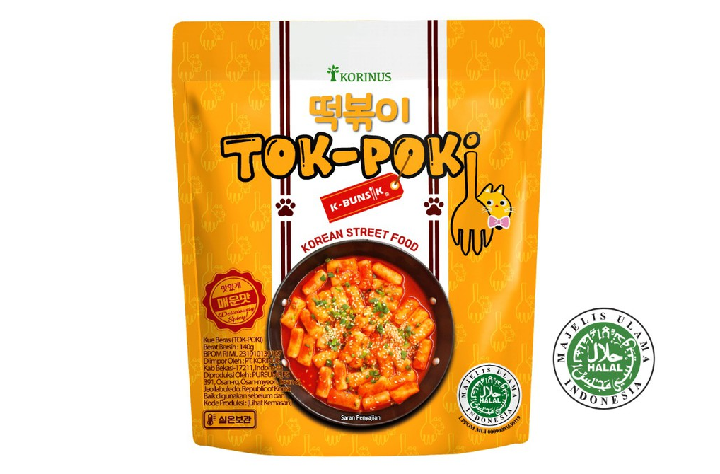 

Daebak - Bunsik Tokpoki / Tteokbokki / Toppoki / Tok-Poki Pedas instan Halal MUI