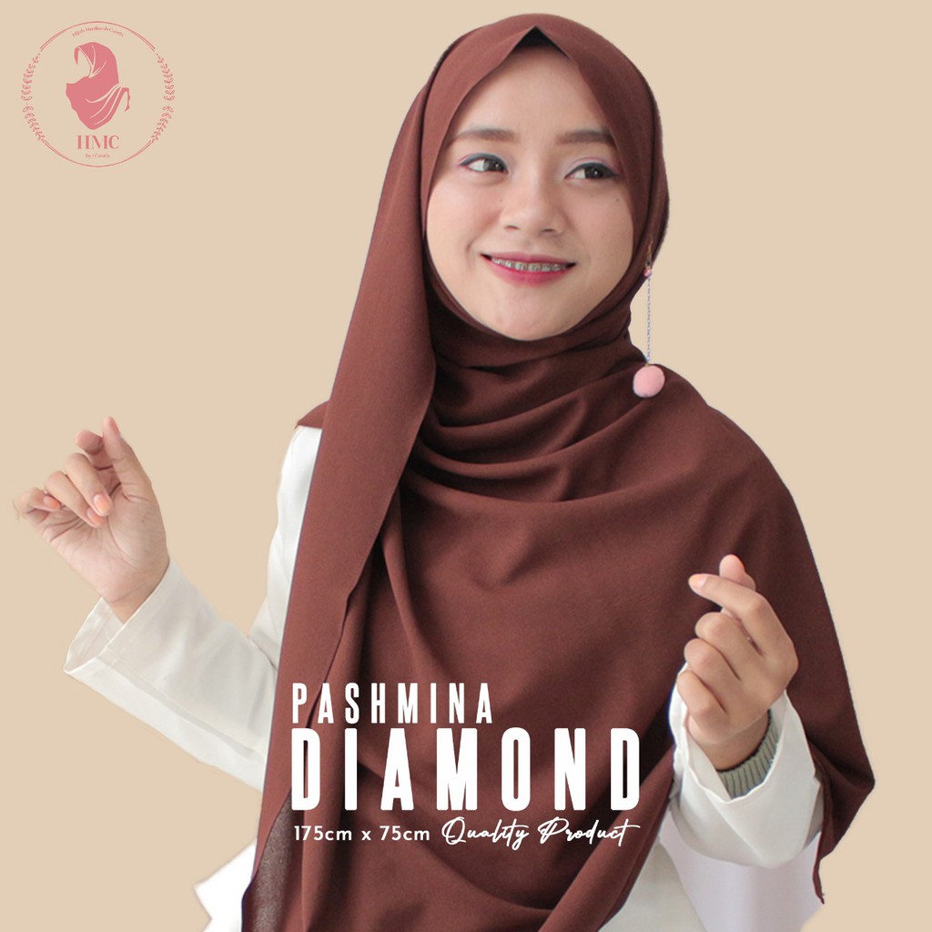 PASHMINA DIAMOND 175 x 75 SABYAN ( JAHIT TEPI ) PART 1-4
