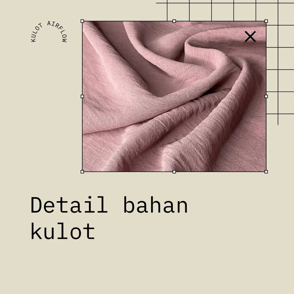 KULOT CRINKLE AIRFLOW WANITA / RUBY KULOT AIRFLOW / CELANA KULOT COMFY JUMBO