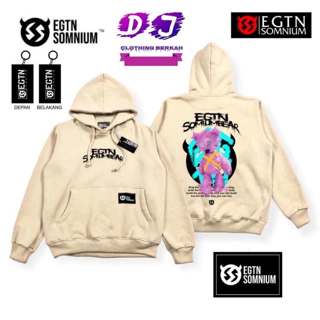 SWEATER FLAWSOME-SWEATER FLAWSOME ORIGINAL EGTN SOMNIUM SWEATER HOODIE PRIA EIGHTY NINE/HOODIE PRIA 