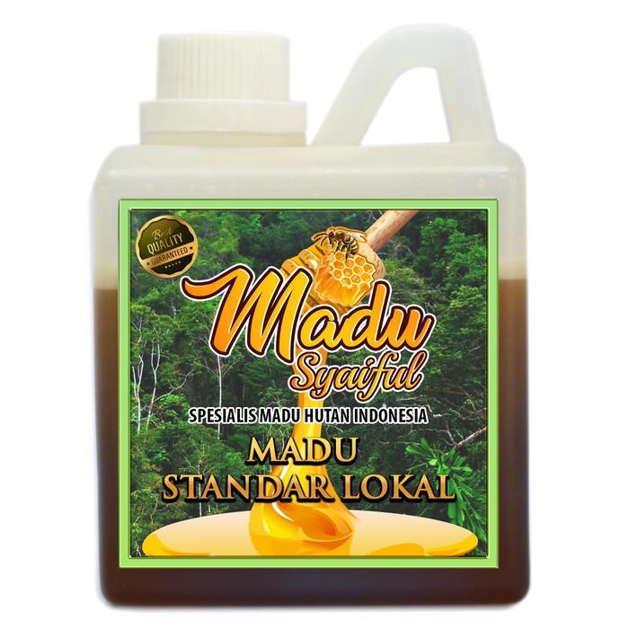 

Madu Asli Standar Lokal 500gr - Madu Lebah Hutan