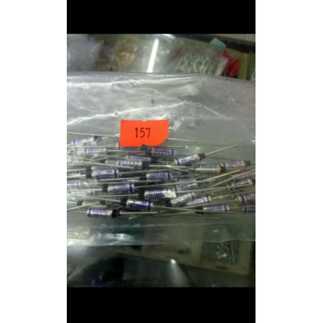 Thermofuse ac 250vol 10amper 157derajat jual per/1pak isi 100pcs