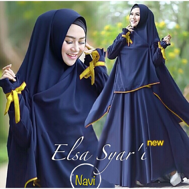 Jual baju muslim elsa Shopee Indonesia