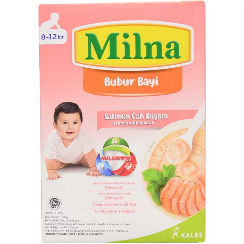 Milna Bubur Bayi Untuk Usia 8-12 Bulan