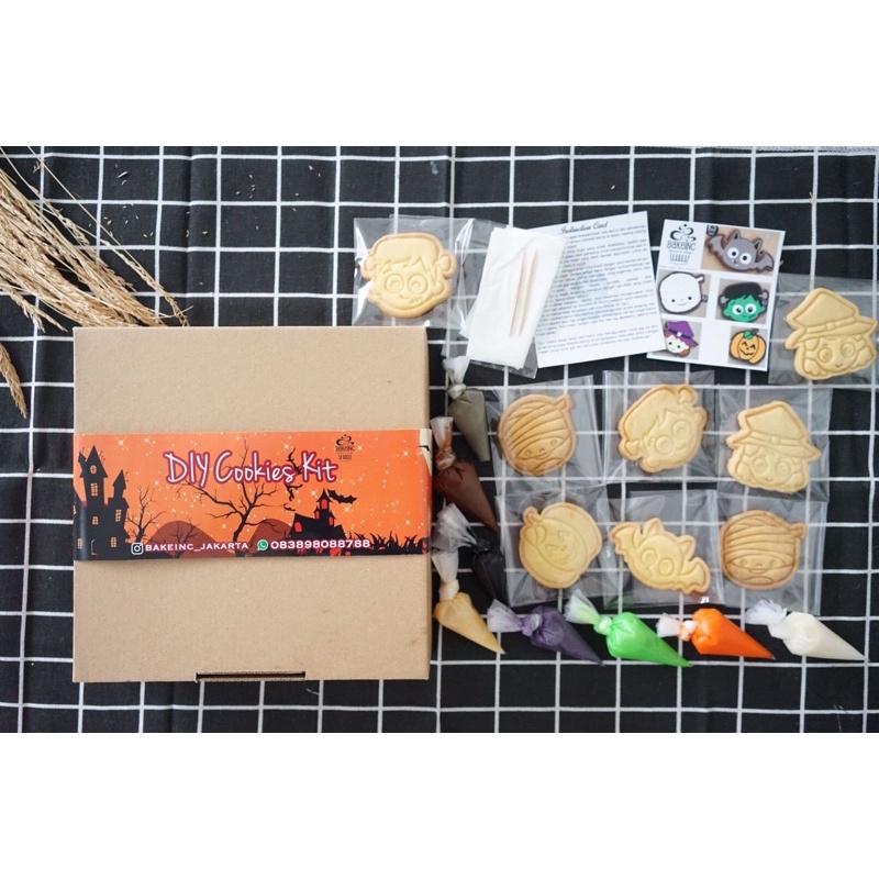 

DIY Cookies Kit - Tema Halloween