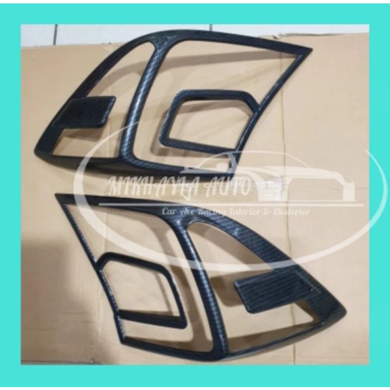 Garnish List Lampu Belakaang Carbon Brio 2018-2020