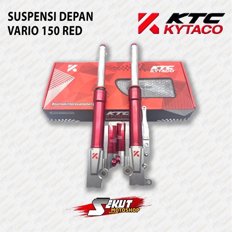 Shockbreaker depan KTC Vario 125 150 Led Beat Scoopy USD Shock