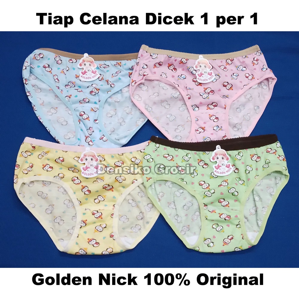 Celana Dalam Anak Cewek Golden Nick CD Anak Perempuan Murah Bahan Katun