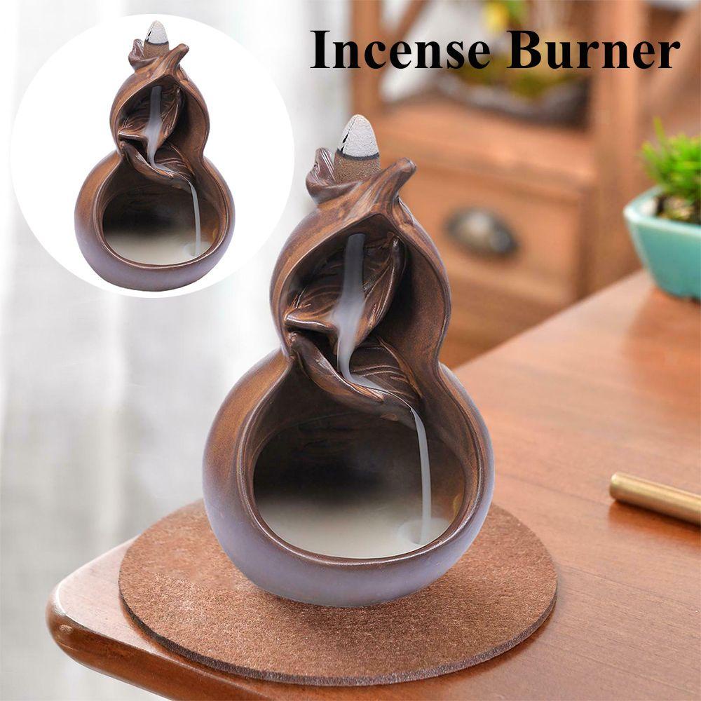 Top Incense Burner Unik Dekorasi Rumah Keramik Tungku Aromaterapi