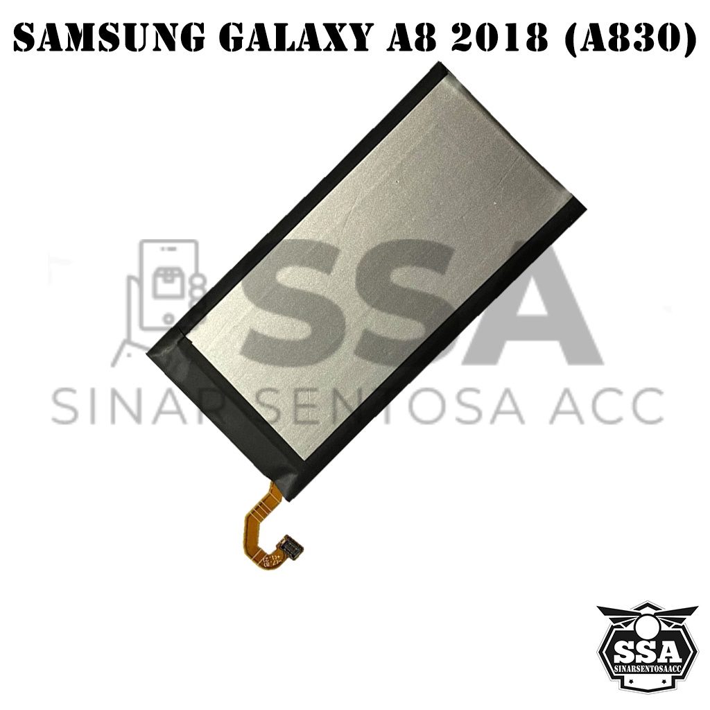 Baterai Original 100% Samsung Galaxy A8 2018 A830 EB-BA530ABE Batre Batrai Battery Batrei Batere Batu HP ORI GARANSI Awet