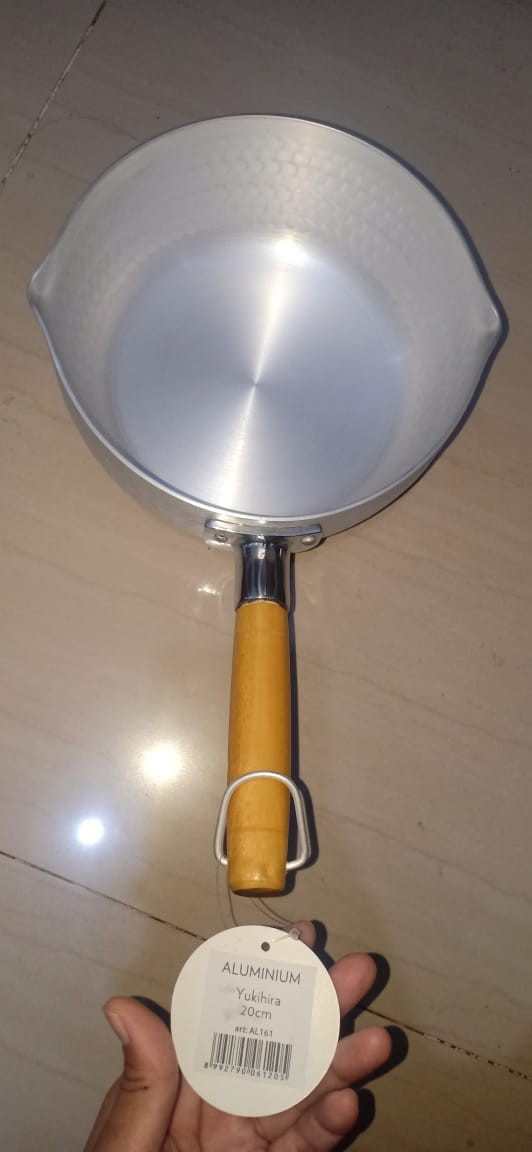 Bima Heavy Duty Yukihira Alumunium 20 Cm 2.8 Liter Panci Susu Milk Pan Saucepan