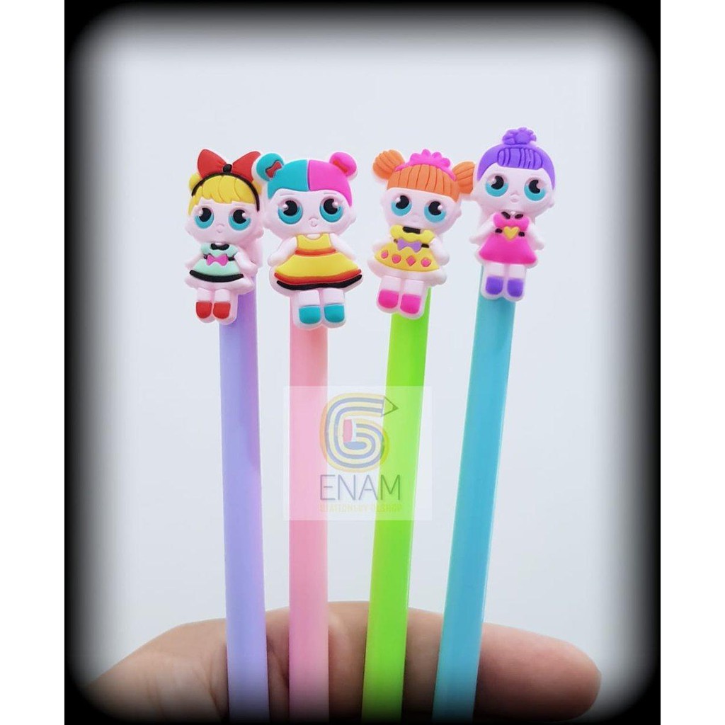 

Silakan Order Pulpen Gel LOL Full Body 12 Pcs Pen Gel Obral