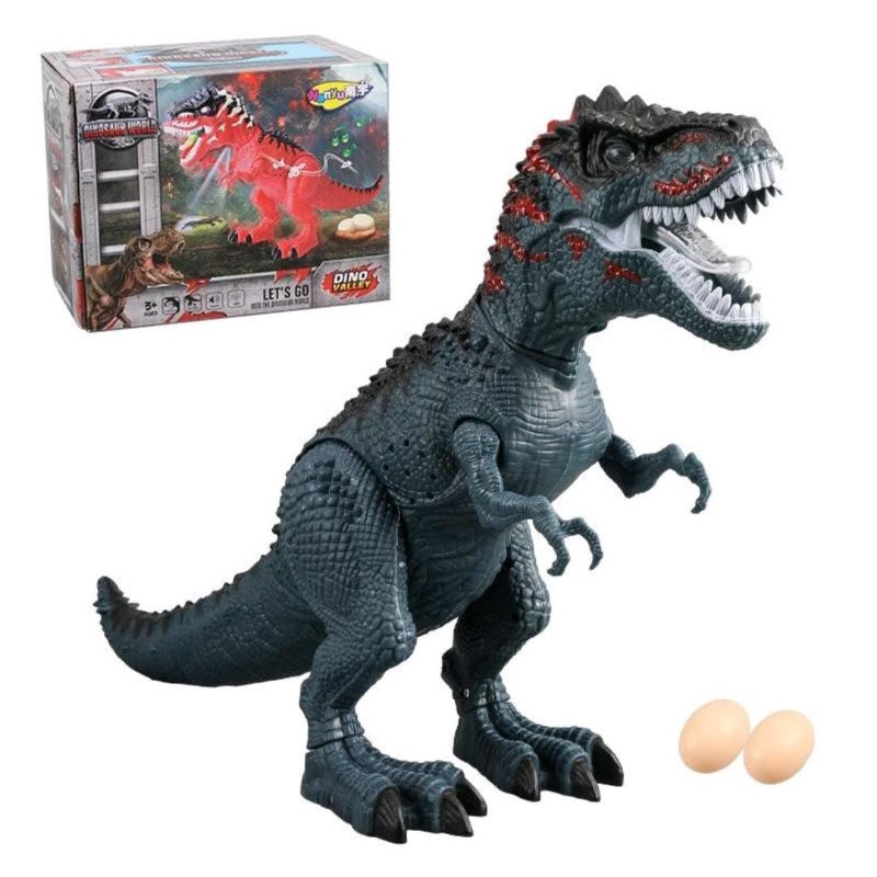 MAINAN DINOSAURUS TREX / MAINAN ROBOT DINOSAURUS TREX BATERAI  / MAINAN ANAK DINOSAURUS T REX