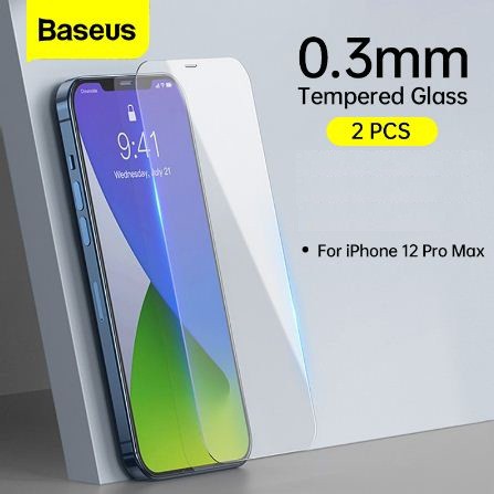 Baseus Anti-Bluelight Tempered Glass Film iPhone 12 Pro Max 2pc