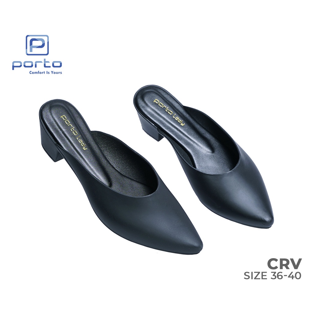 sogo PORTO LADY CRV Sepatu Wanita Wedges Sepatu Kerja Casual Korea Nyaman Terbaru