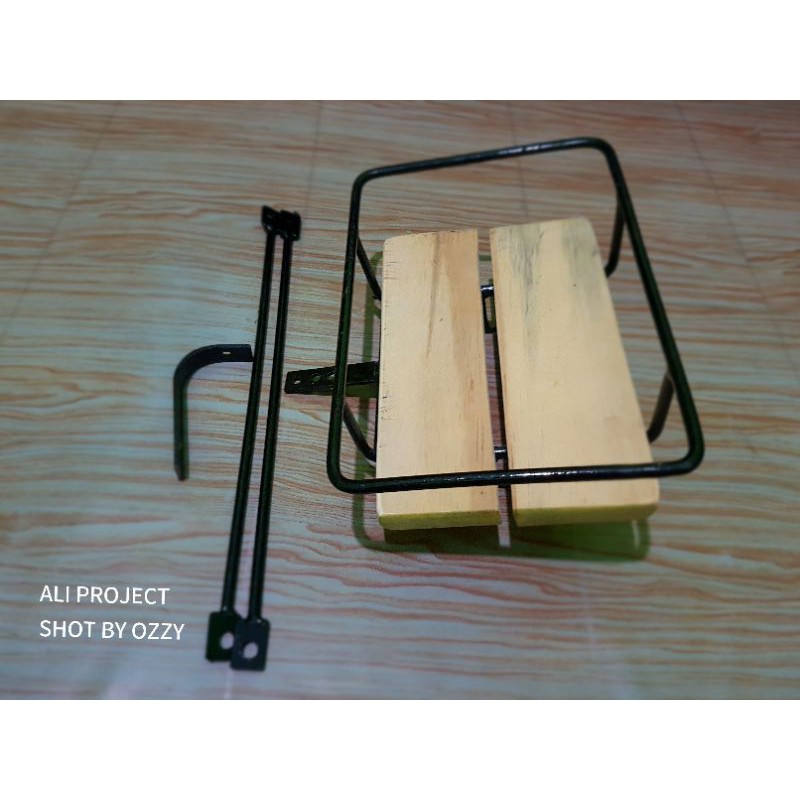 Rak Depan Sepeda Model Alas Kayu Cocok Untuk Sepeda Federal Fixie Seli Mini Minivello