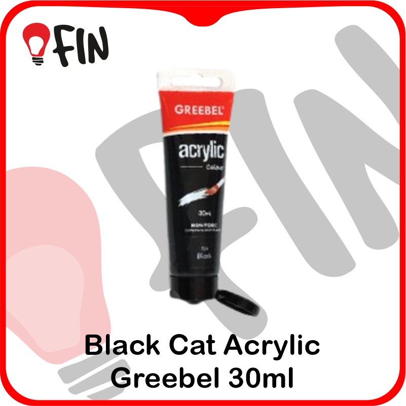 

524 Black Cat Acrylic Greebel 30ML