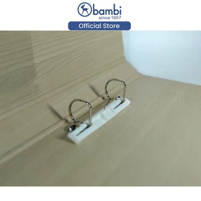 

(BISA COD) Bambi D-Type Ring Binder 2021 FC Cream Wood PROMOKode 2348