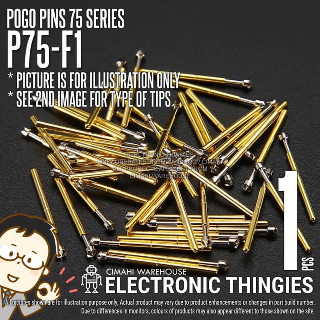 P75-F1 POGO PIN TEST PROBE