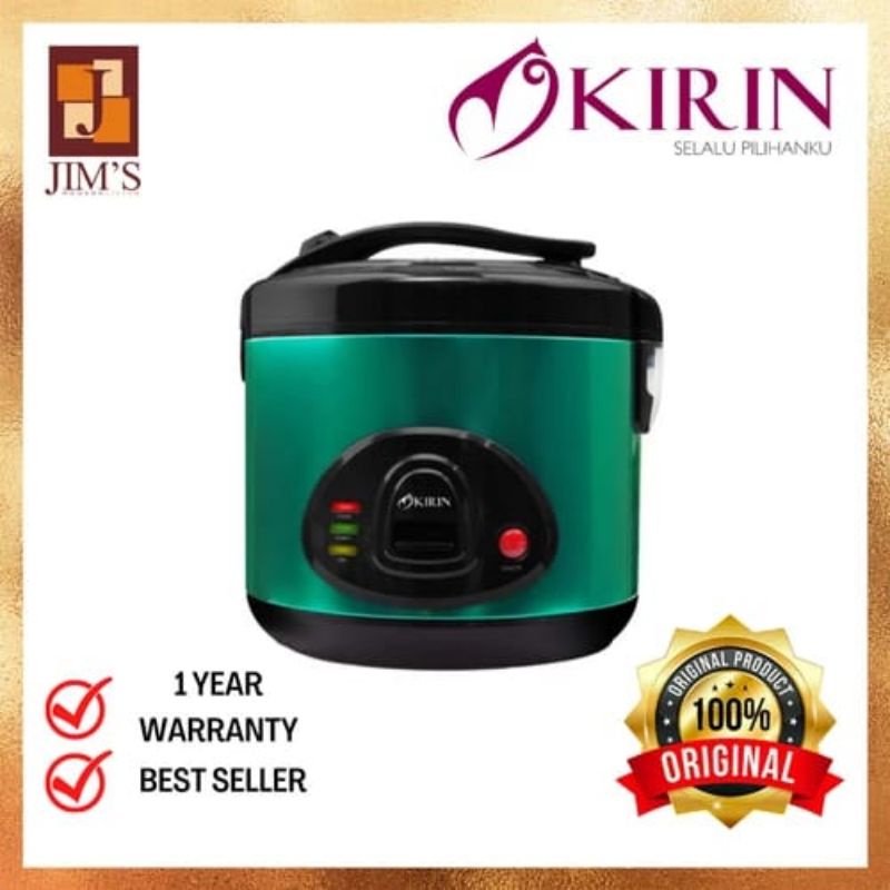 Kirin KRC-189 / KRC189 / KRC 189 Rice cooker - Emerald